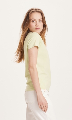 ROSA basic badge T Shirt - foam